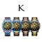 【KLEIN】簍空自動機械鋼錶系列-共四色