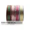 K1463 閃電金蔥線織帶 15MM  (K1463 Chevron Metallic Ribbon 15MM )