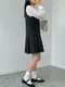 【預購】正韓 百褶裙襬背心洋裝