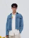 【26SS】韓國 下擺不收邊短版牛仔襯衫外套(2色)