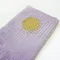 【非超光】生命之花刺繡日製抗UV有機棉圍巾 -藕紫