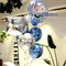 氣球佈置：藍色珊瑚生日[DM290001]