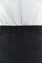 【23FW】Identity 弧形拉鍊造型寬褲(黑)