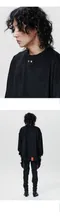 【22FW】 2113 Studio 經典絨布長袖上衣 (黑)