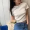 LINENNE－cotton short tee (3color)