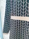 菱格箭頭 V領金釦針織洋裝_(3色:駝/黑/藍)