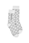 【22SS】 Nerdy DNA造型中筒襪(淺灰)