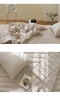 韓製寢具MAATILA－夏季人造絲纖維涼爽棉被：燕麥格紋