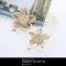 AF1513 清新自然感麻質緞帶花朵  (AF1513 Linen Flower Décor)