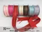 PO-021 金線緞帶手拉花 28MM  (PO-021 Pull Bow Ribbon W/ Gold Thread 28MM)