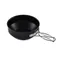 ［UNIFLAME］輕量鍋具五件組｜U667835  餐具組 戶外 野餐 鍋組 Trail Pot 5 BLACK