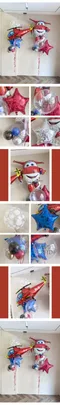 氣球外送：王牌飛行員杰特生日球束組[DB0171]