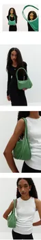 韓國設計師品牌Yeomim－mini ridge bag (basil green) 羅勒綠色