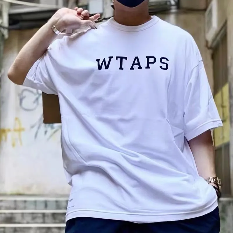 WTAPS 22SS TEE ACADEMY SS Tシャツ size L 白-