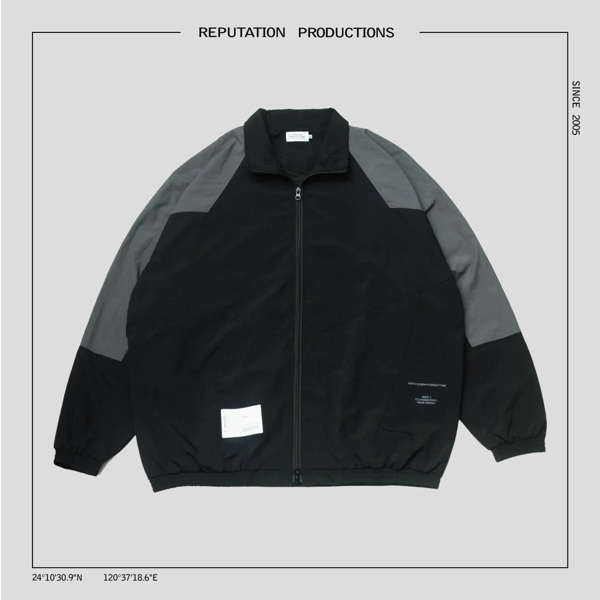 REPUTATION PRODUCTIONS® You Look Great Track Jacket / D- JACKET . FW ...