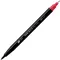 日本Pentel細字軟頭筆XSFW34A雙頭毛筆黑色雙頭柔繪筆細字毛筆書法筆藝術筆近代毛筆簽字軟筆墨筆自來水毛筆