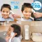 日本EDIMOTTO家用輕巧型電動理髮剪髮器KJH1123剃髮剪(靜音;USB充電;附3種定位梳/潤滑油/清潔刷;不鏽鋼x陶瓷刀刃安全設計)適小朋友小孩幼童