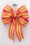 温暖生動蝴蝶結 (K1204-6Warm and vibrant Butterfly Bow) ｜手作｜布置｜繽紛色｜緞帶用途