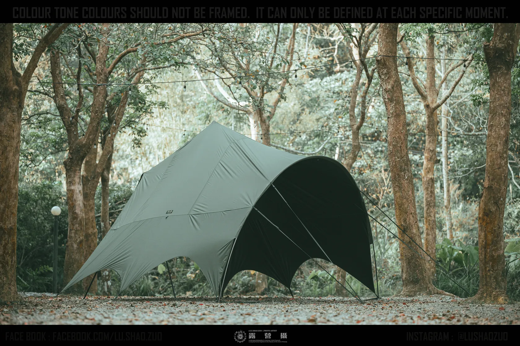 HELLOS Butterfly Tarp(BLACK) 【公式通販】