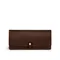 DIY long wallet set/dark brown