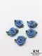 綠葉玫瑰花/手工藝材料/飾品/刺繡材料/DIY材料/配件