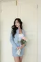 克莉絲汀小千金-韓國質感珍珠釦小香外套(有墊肩)+短裙