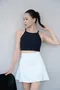 Dynamic 削肩螺紋 Bra Top | 3色