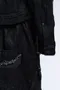 【26SS】RSSC 拼接造型無領牛仔外套(黑)