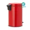BRABANTIA PEDAL BIN 紅色 時尚腳踏式垃圾桶12L #112003