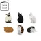 日本TOYO CASE可愛貓咪造型刺繡徽章SP-CAT(日本平行輸入)