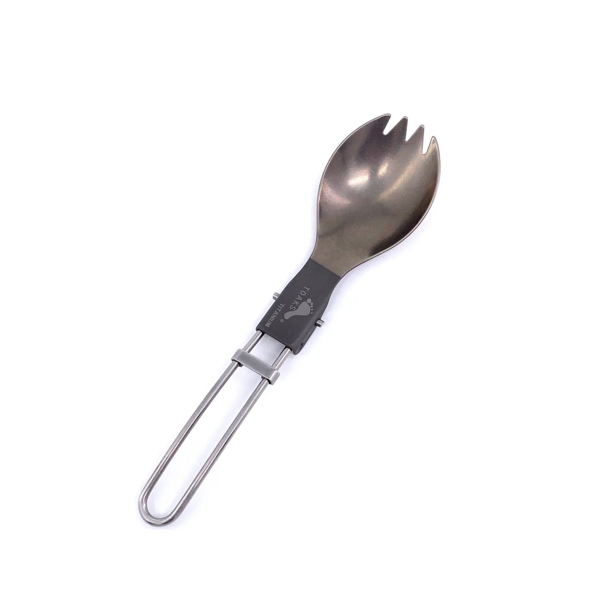 TOAKS] Titanium Folding Spork (S) 折疊小鈦匙叉| 18克