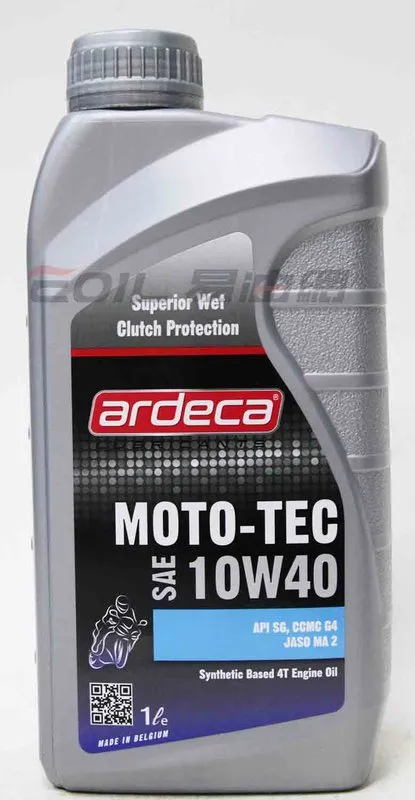 ARDECA MOTO-TEC 4T 10W40 合成機油 機車用