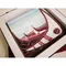 藝術瓷盤[蘭嶼] 小光點畫廊身心障礙藝術畫家-辜玉環 附盤架精緻禮盒包裝