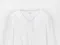 LINENNE－melia lace blouse (white)：蕾絲領邊造型襯衫/品牌自訂款