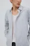 【26SS】韓國 直紋泡泡紗長袖襯衫(2色)