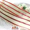 W363 鐵絲雙金邊三直線亮蔥緞帶 38mm  (W363 Metallic Stripes Ribbon -38mm)