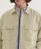 【25SS】Covernat 經典口袋剪裁長袖襯衫(褐)