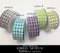 KC4740 絨毛感緞帶 38MM   (KC4740 Velvet Plaid Ribbon -38MM)