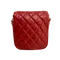 CHANEL Vintage | 紅色金釦口袋包 斜背包