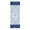 日本瑜珈墊-藍色花紋