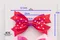 復古童趣蝴蝶結 (Retro Childhood Bow)｜圓點｜可愛｜橘色｜裝飾｜緞帶用途｜春天｜古典｜紅色