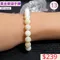 🌸貞緣水晶飾品🌸AY001黃金車磲手鍊8+mm