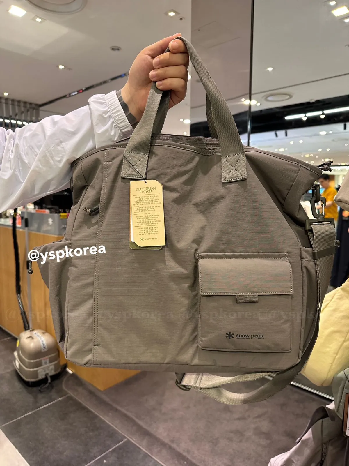 KR SNOW PEAK 24SS Dual Tech Alpha Tote Bag 托特包