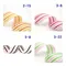 K1675 雙色條紋織帶 25mm (K1675 Stripes Polyester Ribbon 25mm)