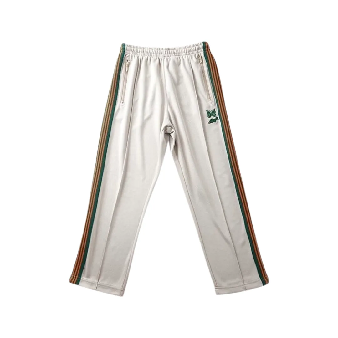 Aipl needles 　しろ Needles x Aipl Butterfly Regular Track Pants 聯名蝴蝶刺繡復古織帶