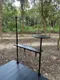 [ JG Outdoor ] S3 PRO桌面吊物架-吊物掛燈組+層板組│黑木色  全配組合 台灣自創品牌  JG桌