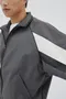 【24SS】韓國 撞色邊條拉鍊皮外套