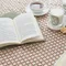 【NEW】法式菱格水溶鏤空蕾絲桌巾Ares -奶茶香檳