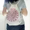 【大特價55折】超光生命之花金星玫瑰束口後背袋