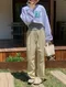 LINENNE －pound pin tuck pants (3color) 夏季抓褶直筒褲